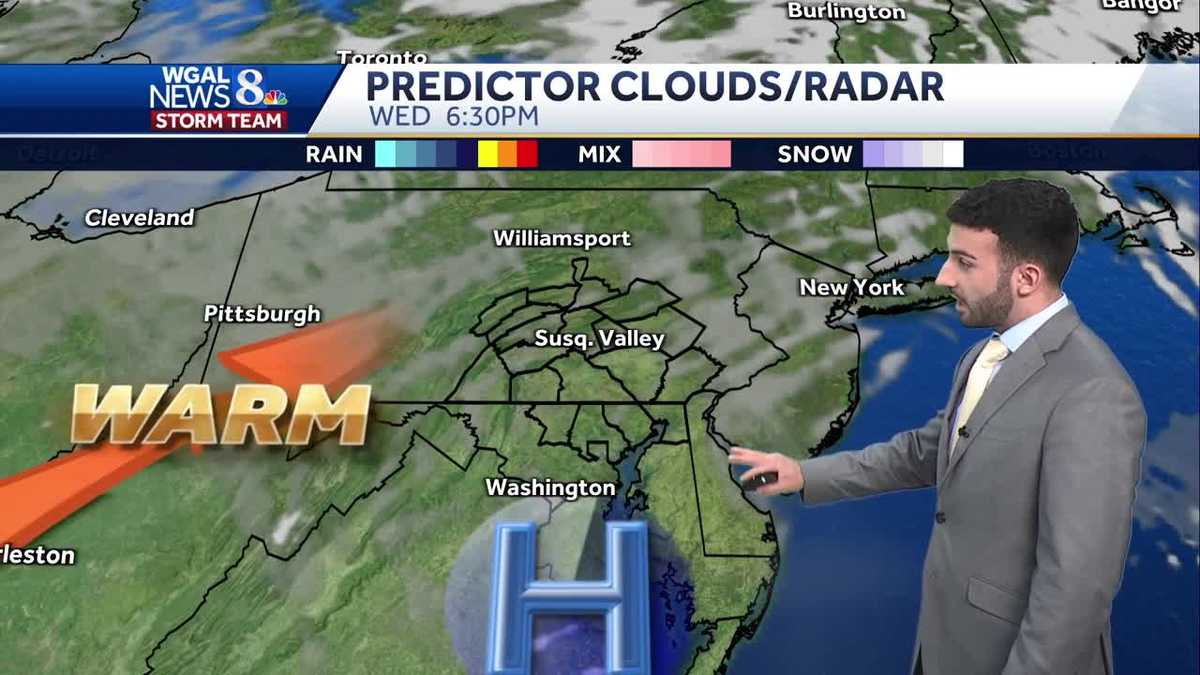 Mostly clear & chilly tonight, warming temperatures with record