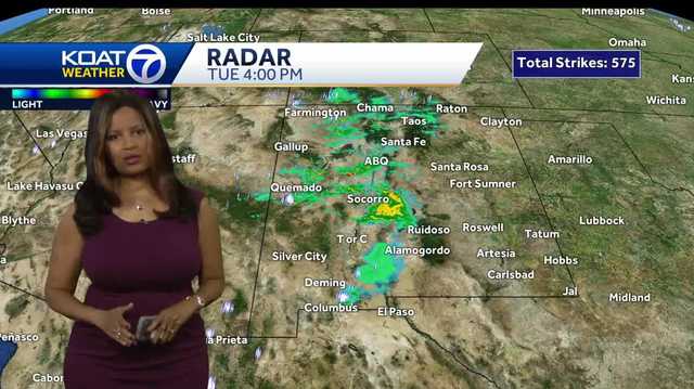 Scattered rain across New Mexico - Vimarsana News