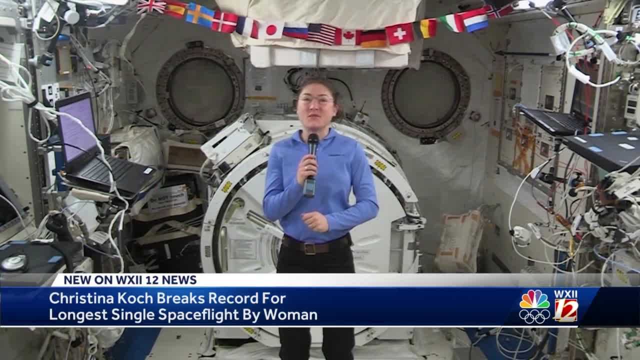 NC State Grad Christina Koch Breaks NASA Record For Longest Female ...