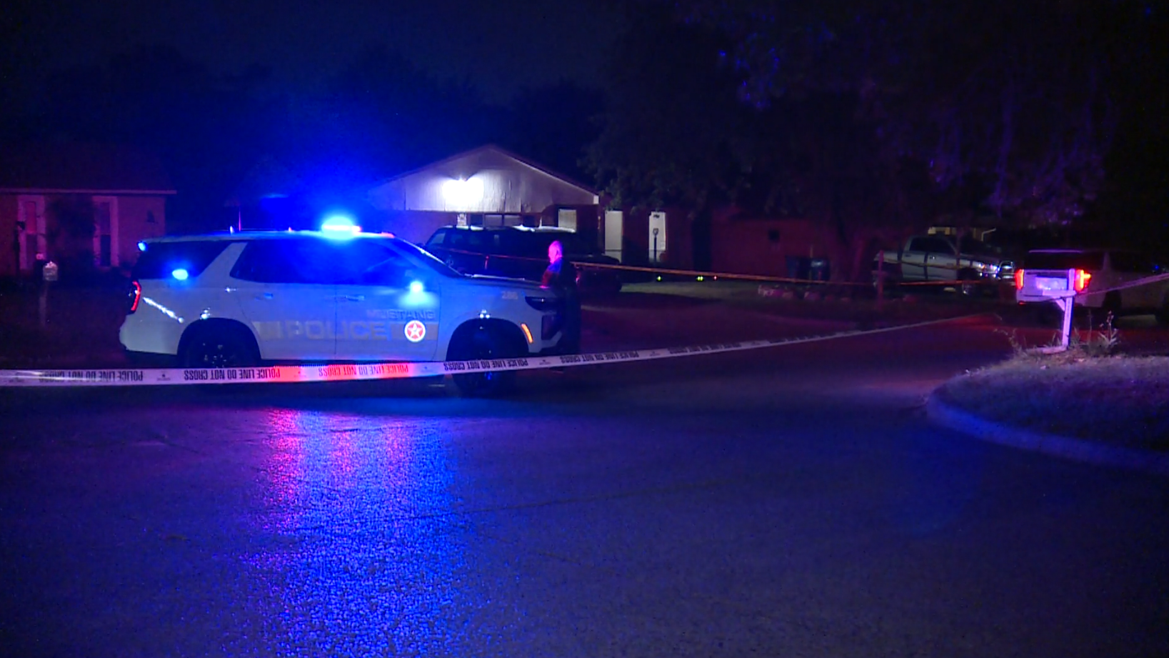 Murder suspect arrested in Del City after man shot to death at Mustang home