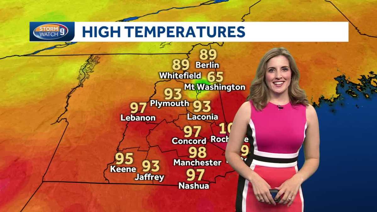 NH forecast video: Severe storms follow record-breaking heat