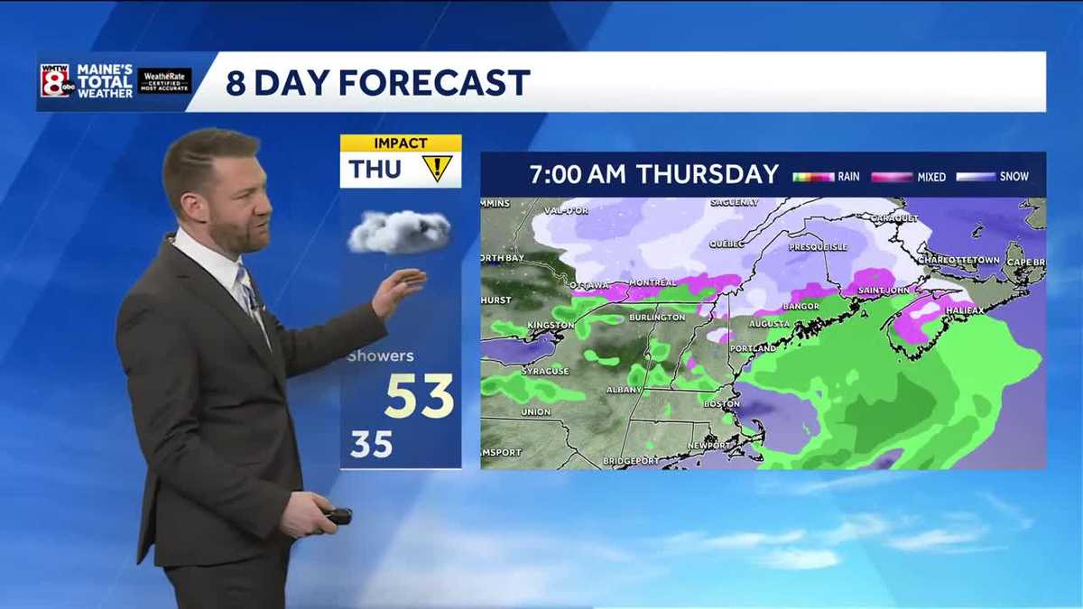 Today's 5AM forecast update