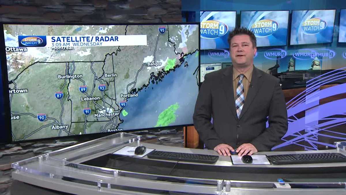 Watch: Brisk wind and sunshine today