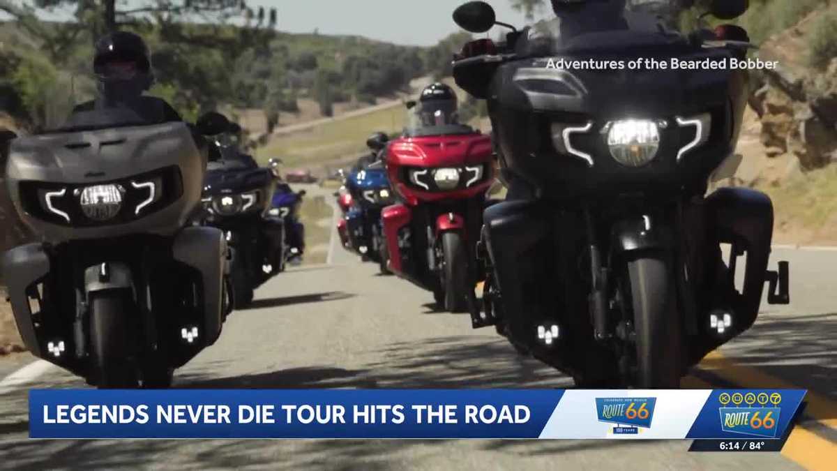 Riders travel Route 66 to celebrate 100 years of the iconic highway