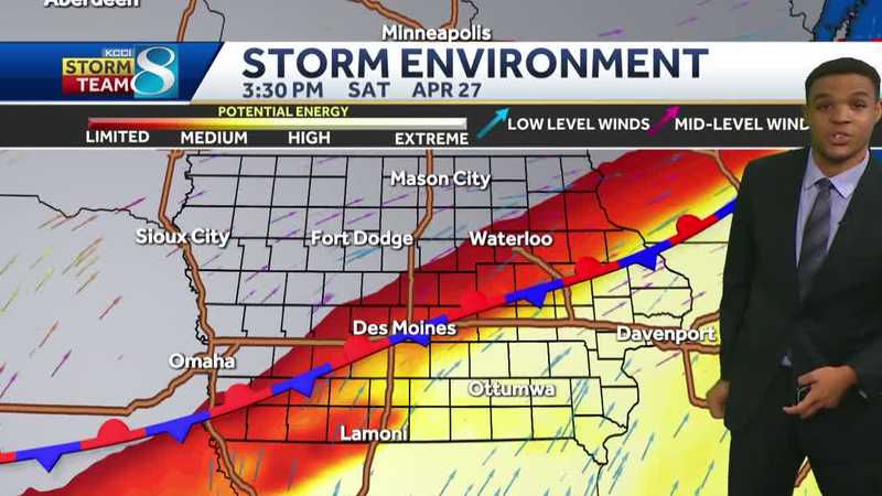 Iowa weather: Tracking the potential for more severe weather Saturday