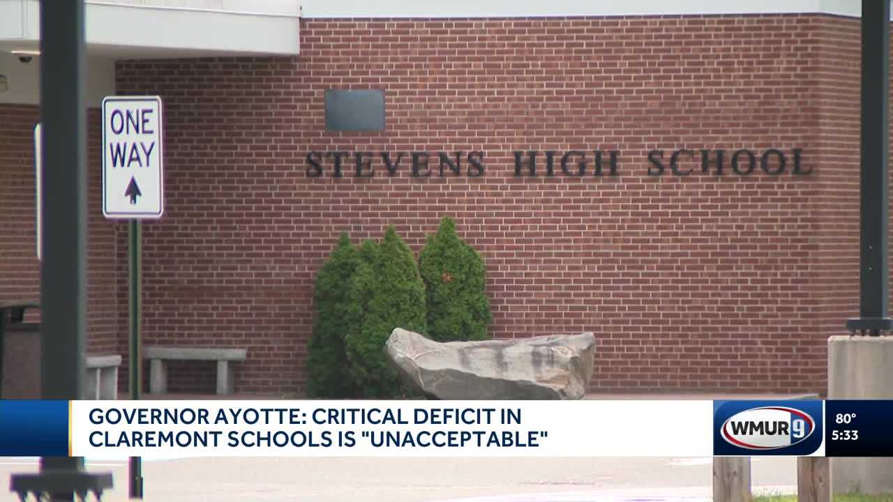 Ayotte calls multimillion-dollar school budget deficit in Claremont 'unacceptable'