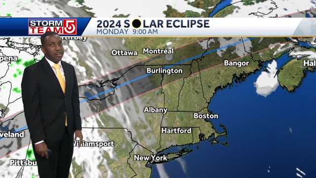 Video: Skies looking mostly clear in Mass. during solar eclipse - Vimarsana News