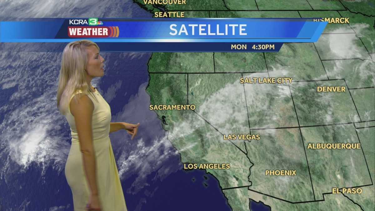 Mostly sunny skies, then a cool down by Wednesday