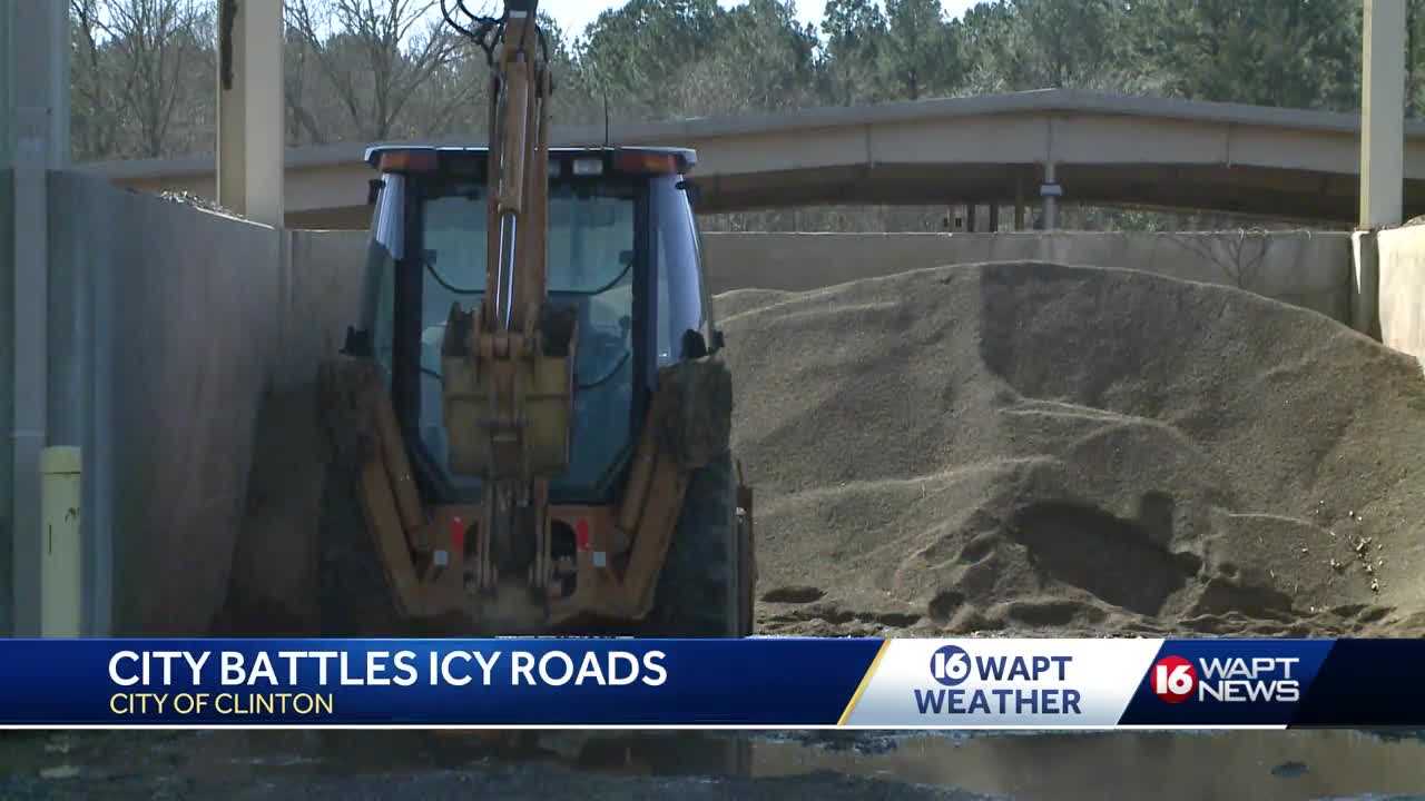 Clinton Road Crews Prepared For Icy Roads