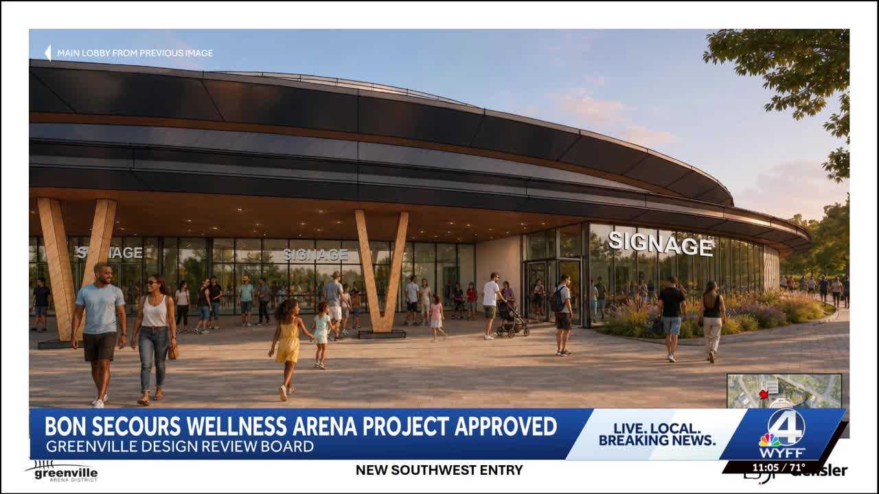 Bon Secours Wellness Arena wins approval for major makeover