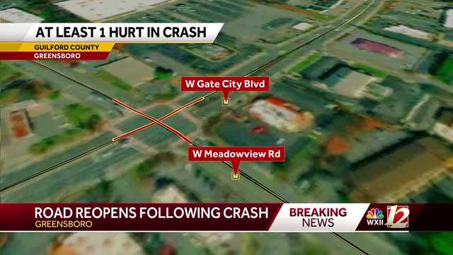 Lanes reopen following a Greensboro crash - Vimarsana News