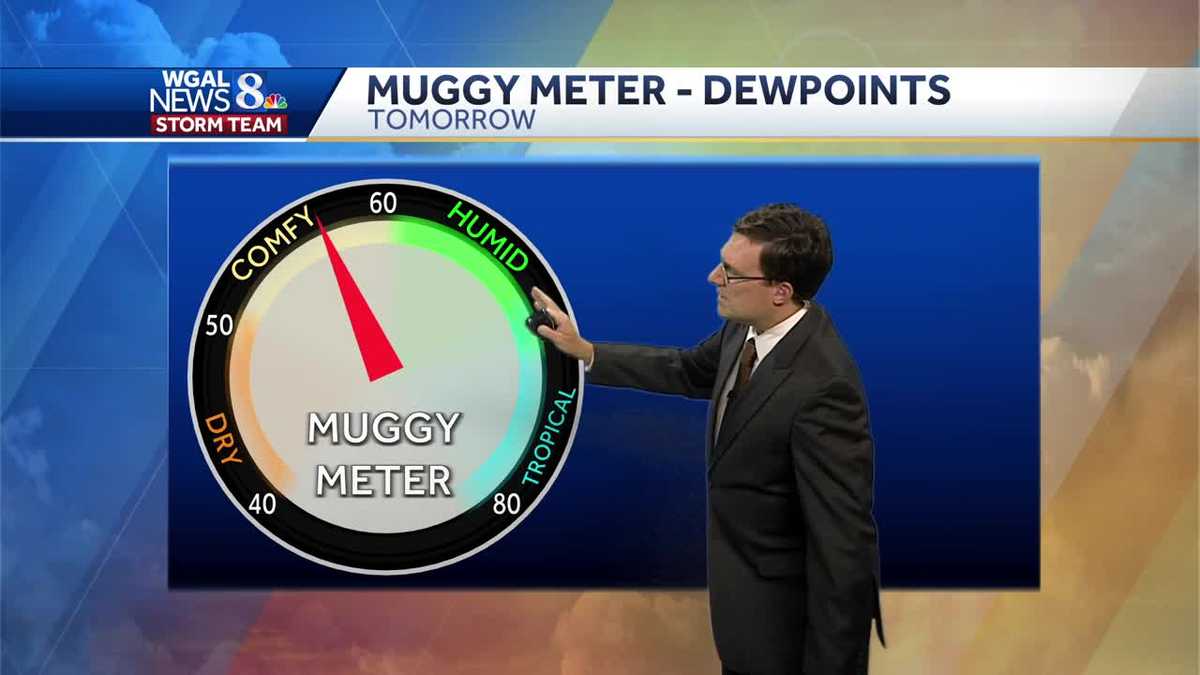 Hot, Comfortable Tuesday before Humidity Returns