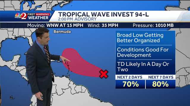 Tropical tracker: Invest 94-L may become tropical depression - Vimarsana News