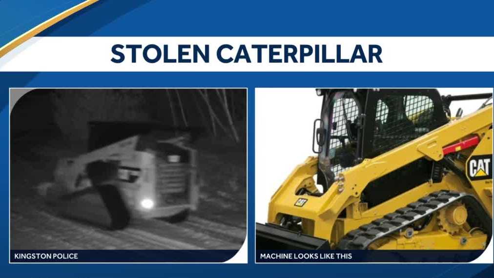 Kingston, New Hampshire construction vehicle theft investigated
