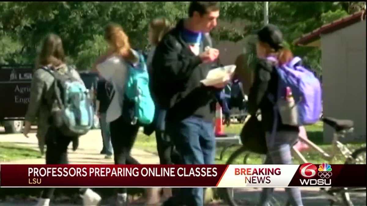 LSU professors told to prepare for online classes amid coronavirus outbreak
