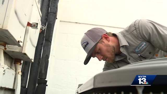 Extreme heat drives up A/C repair calls in Central Alabama - Vimarsana News