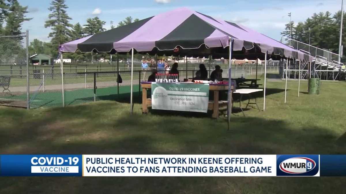 COVID19 vaccinations administered at Keene Swamp Bats game