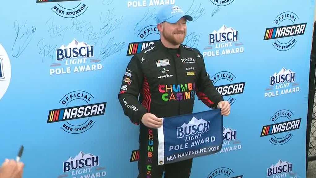Tyler Reddick earns top pole position for Dollar Tree 301