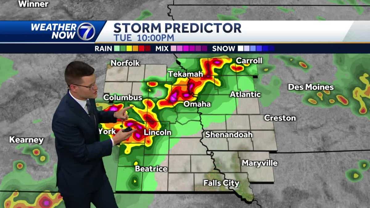 Severe Storms Possible Tuesday Evening Night