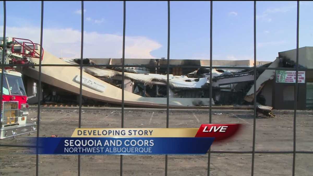Fire destroys NW Albuquerque businesses