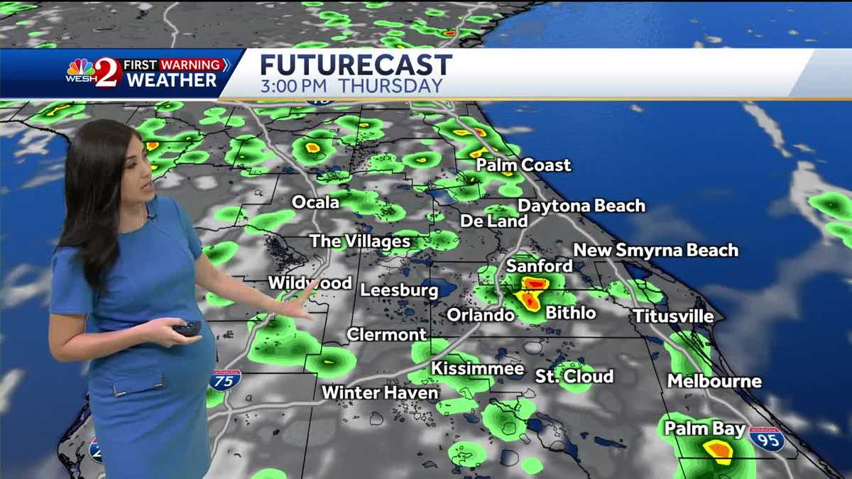 Showers and Storms This Afternoon