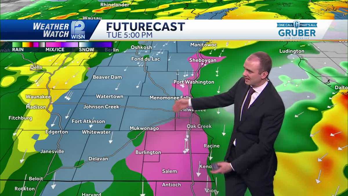 Impact Day: Rain to snow