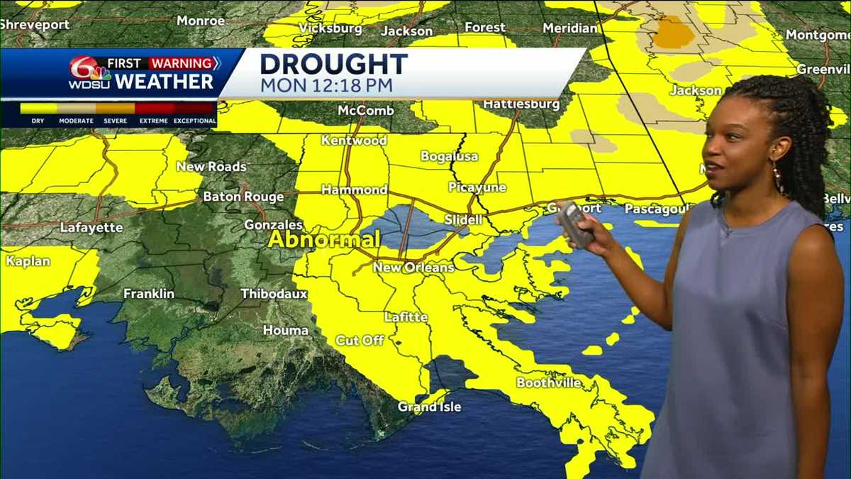 Another mostly dry start to week, more above average temperatures
