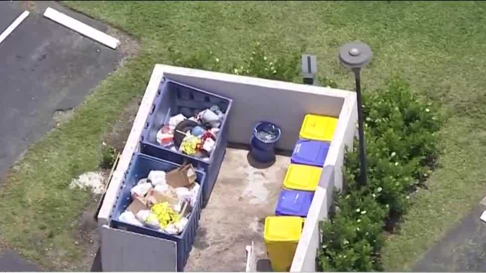 Search is on for person who dumped newborn in dumpster