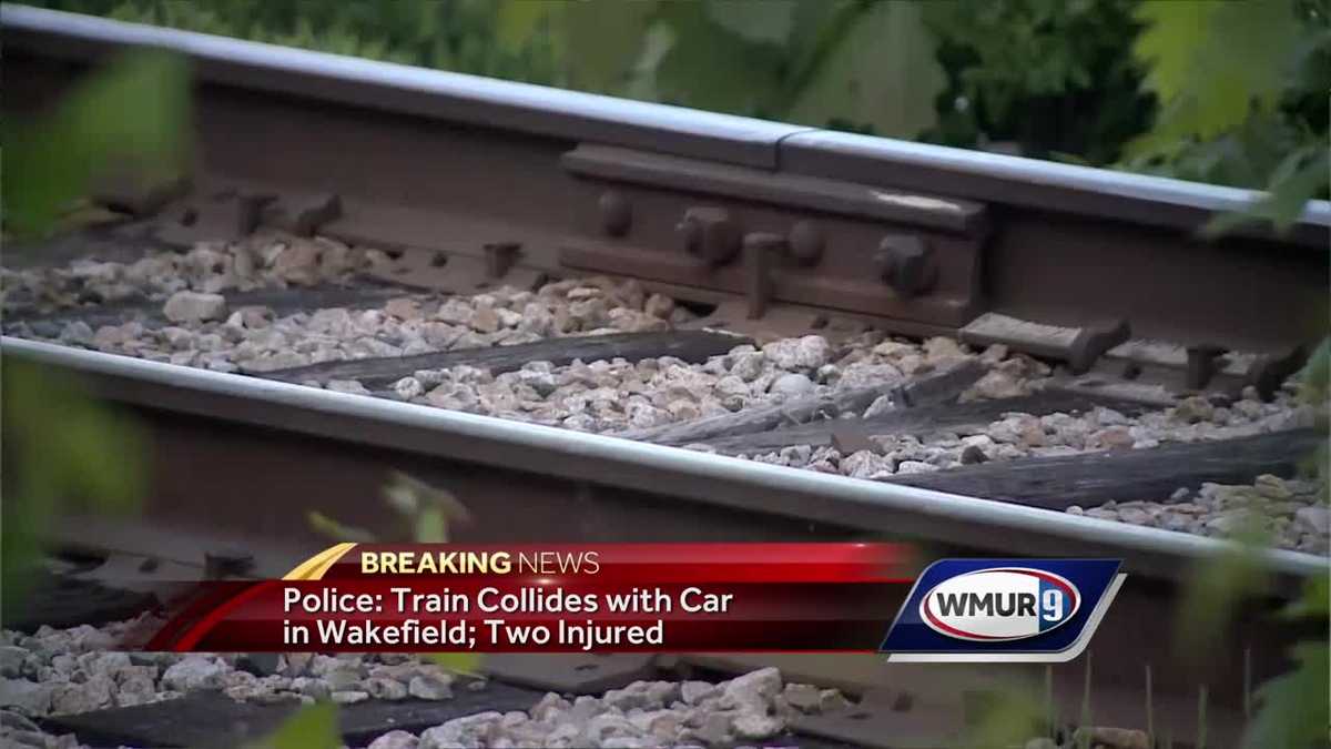 Police: Two injured when train collides with car in Wakefield