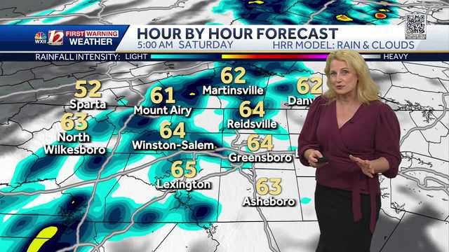 Showers End Early Morning, Windy, and Much Cooler - Vimarsana News