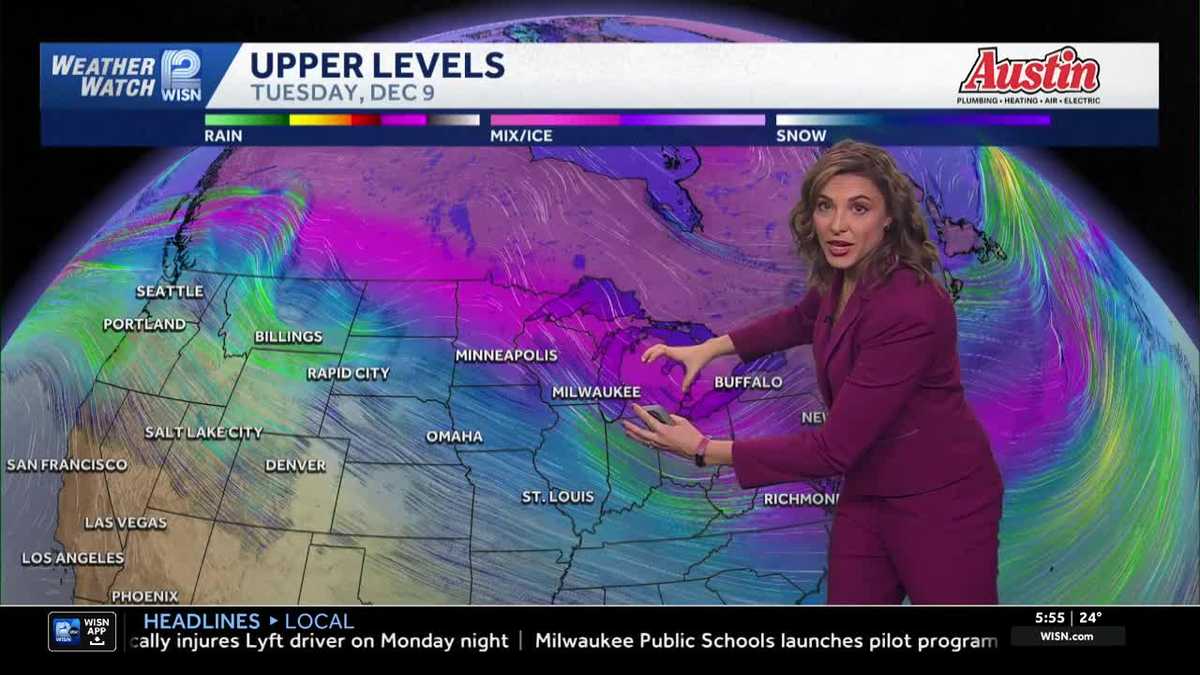 Flurries to Frigid Blast in SE Wisconsin