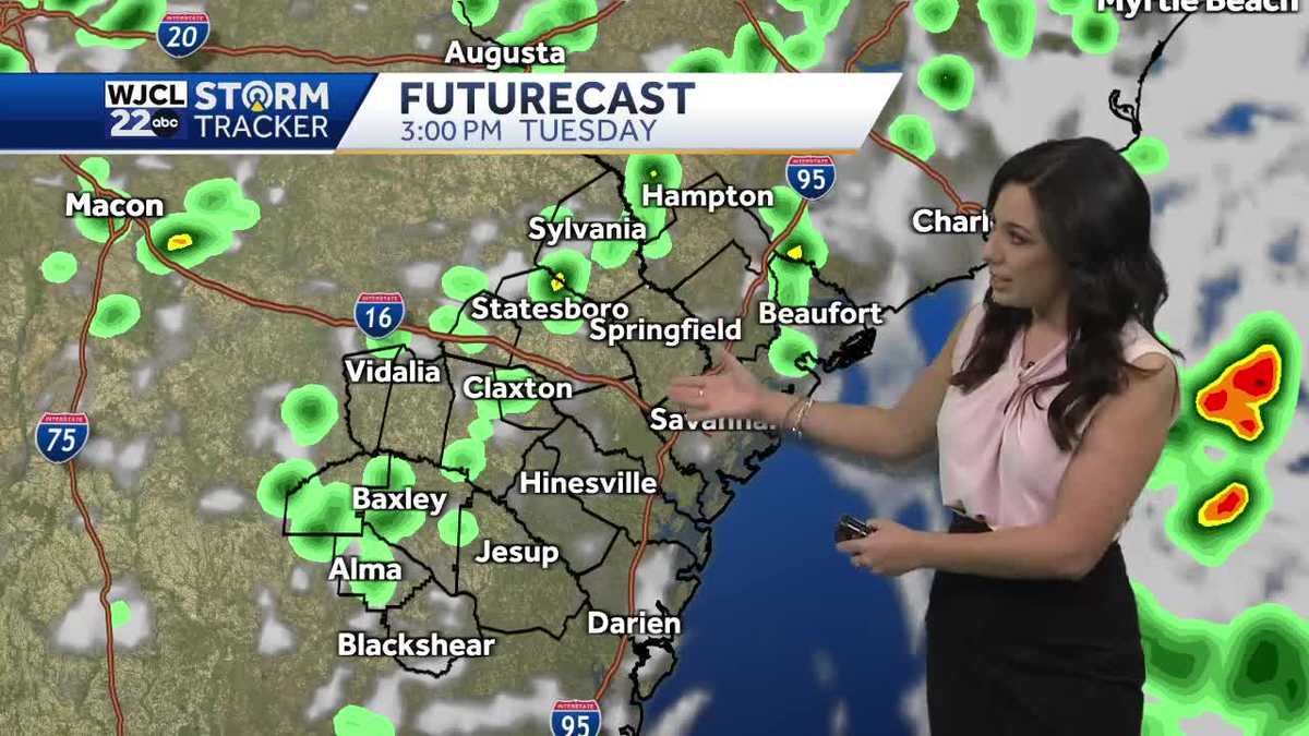 Showers and storms likely this week, plus the second named storm develops