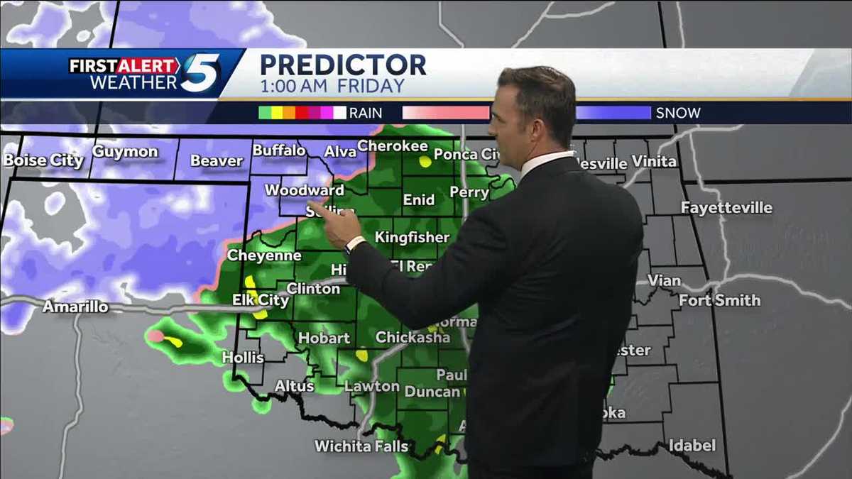 FORECAST: Rain, snow hits tonight