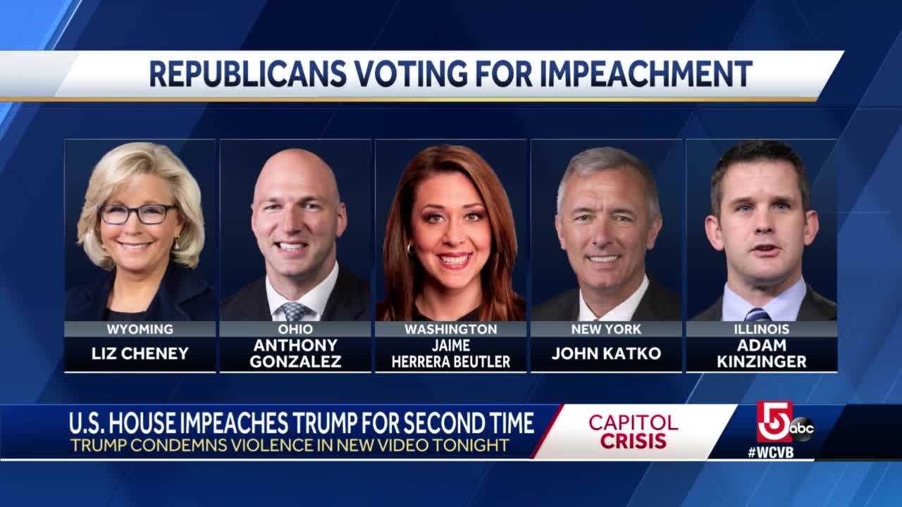 These 10 House Republicans Voted To Impeach President Trump