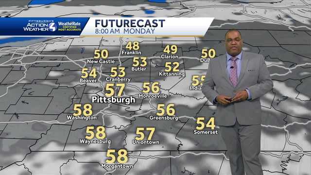 Rain exits overnight