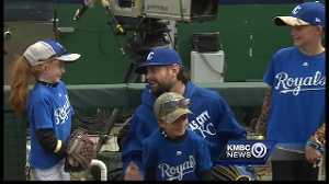 Royals host Haley Rudder at Kauffman Stadium