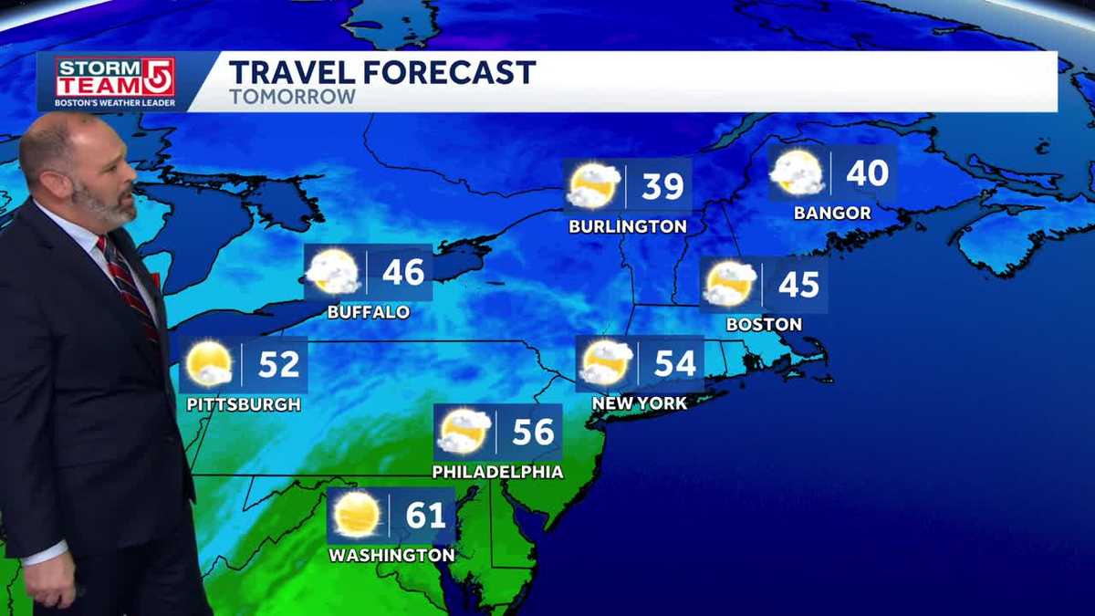 Video: Clear and chilly night ahead