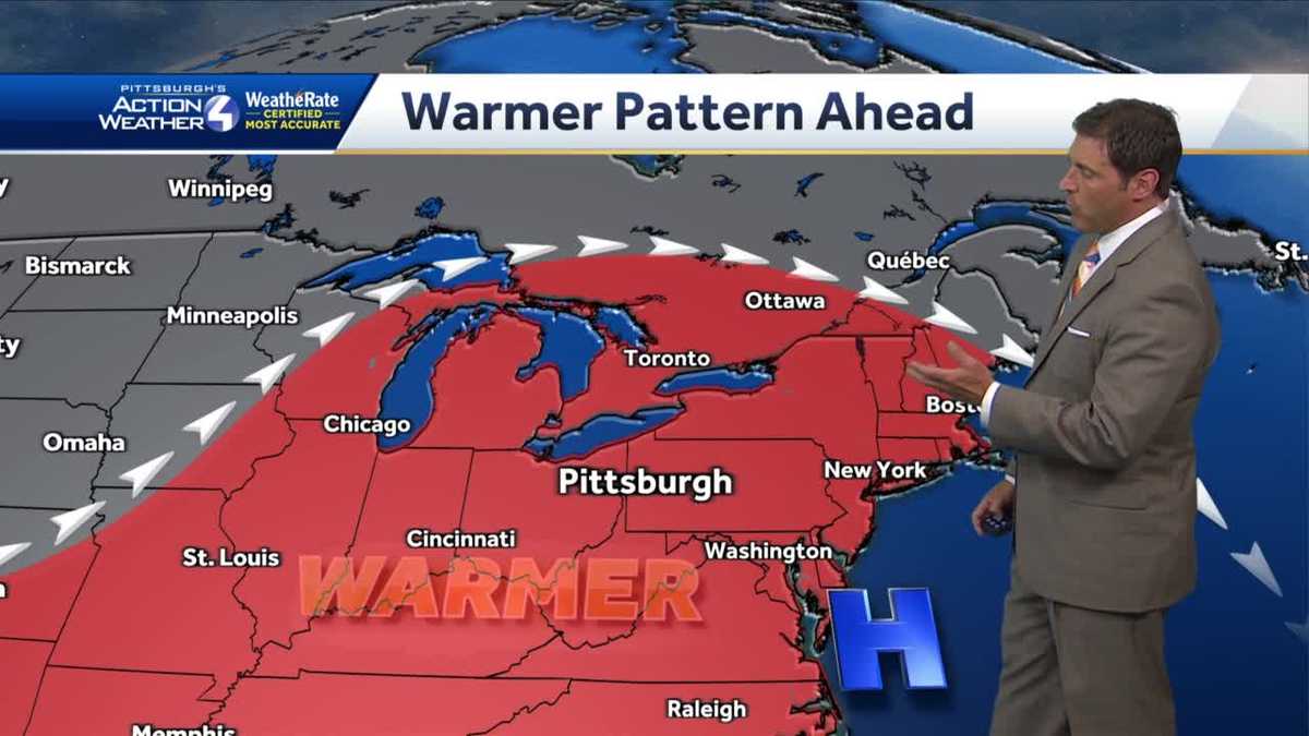 Pittsburgh weather: Warmer temperatures on the way