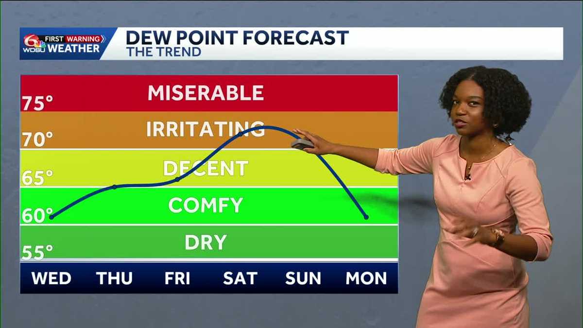 Dry and warm conditions stick around before rain returns this weekend
