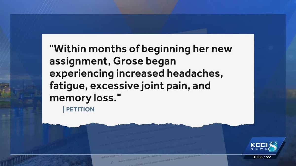 Des Moines police officer sues city over lead exposure