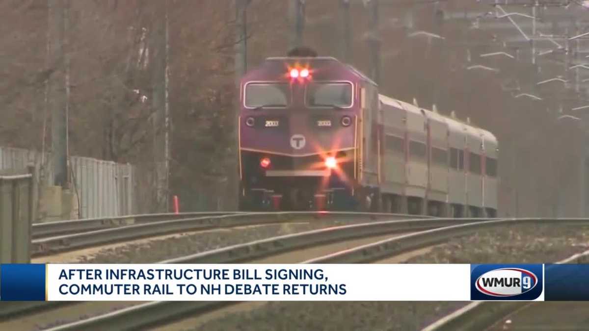 Commuter rail to NH debate returns after infrastructure bill signing