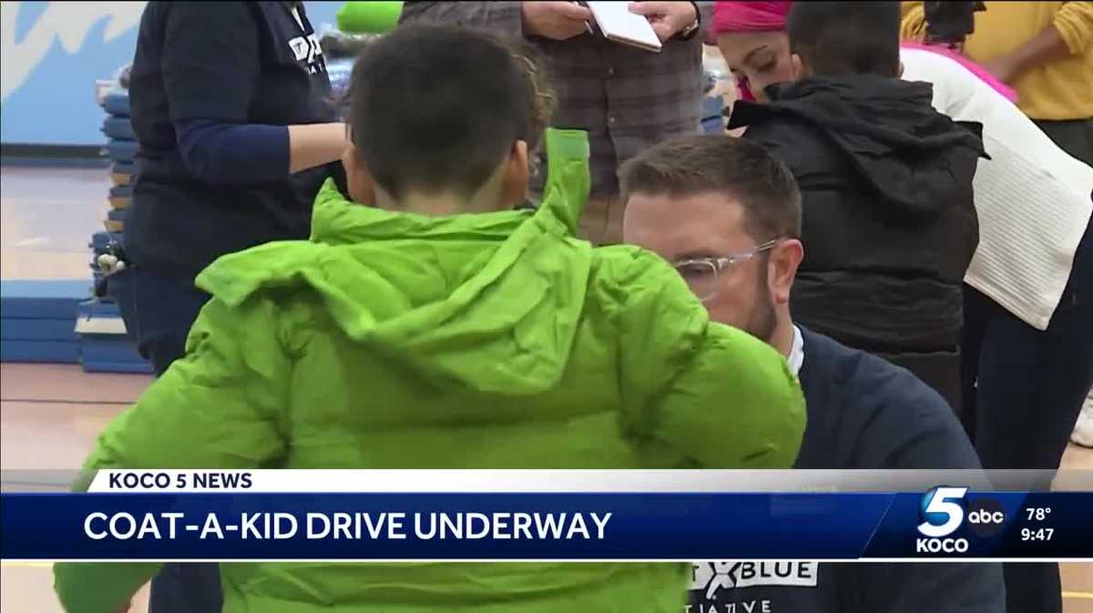 Oklahoma City Public Schools Foundation's Coat-a-Kid campaign underway
