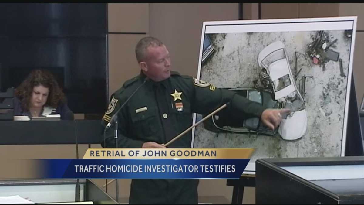 Crash investigator says Goodman never braked