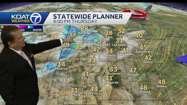 Cold pattern for New Mexico with scattered snow and rain - Vimarsana News