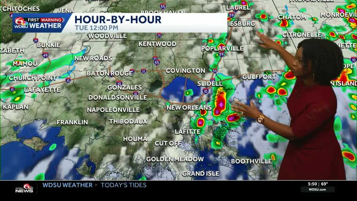 Impact Day: more heavy rain, street flooding possible, especially afternoon and evening
