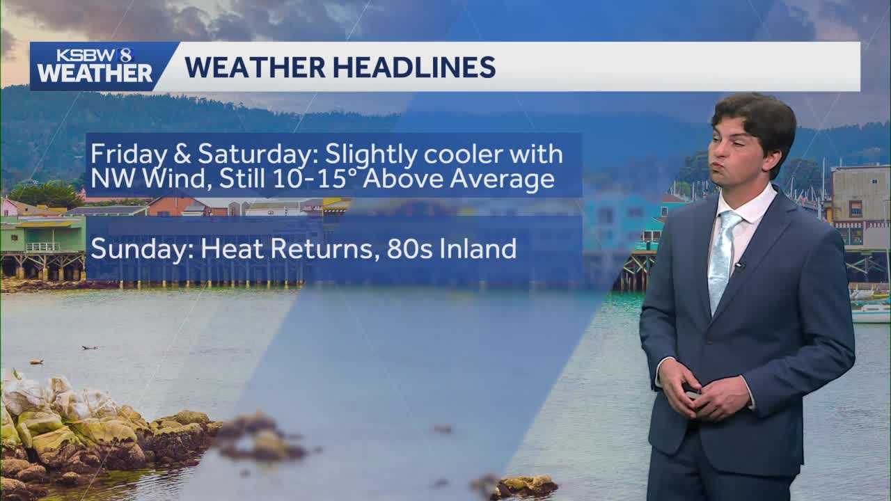 Comfortable temps today and tomorrow; Record March heat coming