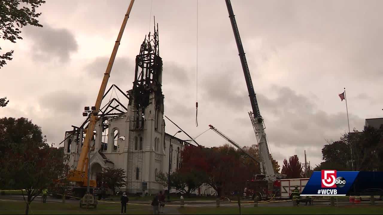 Fire Destroys 150-year-old Church