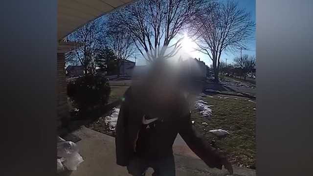 Porch pirate caught in the act - Vimarsana News