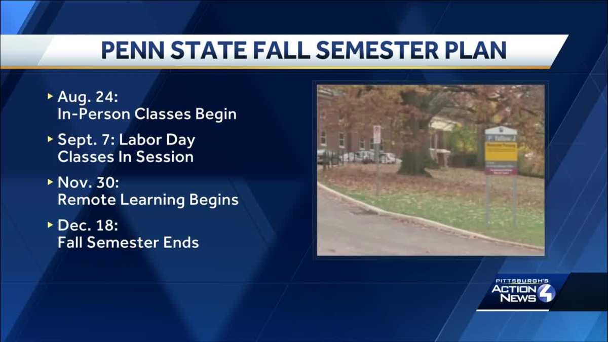 Penn State plans to hold inperson classes this fall