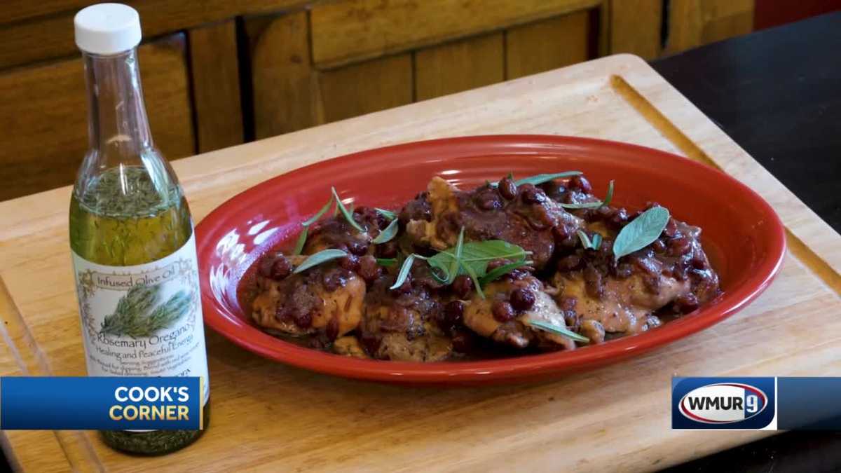 Cook's Corner Cranberry chicken